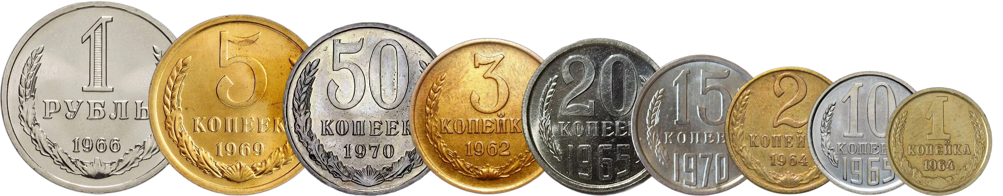 Монеты СССР 1961-1991